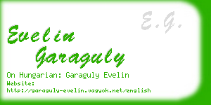 evelin garaguly business card